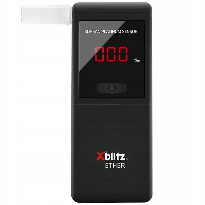 Bezpieczna płatność Xblitz Ether ALKOMAT elektrochemiczny dokładny +5x USTNIKI +BATERIE