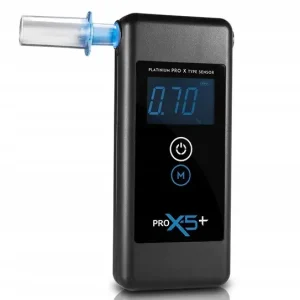 Alkomat Pro x5 elektrochemiczny BARDZO DOKŁADNY plus PLATYNOWY sensor Wysoka jakość