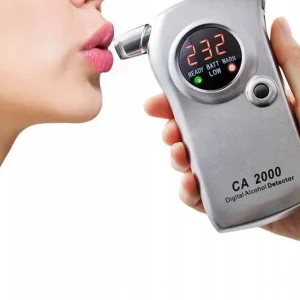 ALKOMAT CYFROWY CA2000 PROFESJONALNY+ 10 USTNIKÓW + 9V AKUMULATOR ŁADOWALNA Ekspresowa dostawa