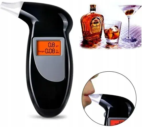 ALKOMAT LCD ALKOTEST + 4 KOŃCÓWKI WYMIENNE USTNIKI Oferta limitowana