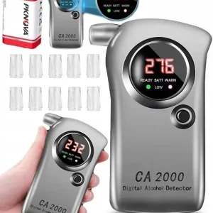 ALKOMAT CYFROWY CA2000 PROFESJONALNY+ 10 USTNIKÓW + 9V AKUMULATOR ŁADOWALNA Rabat