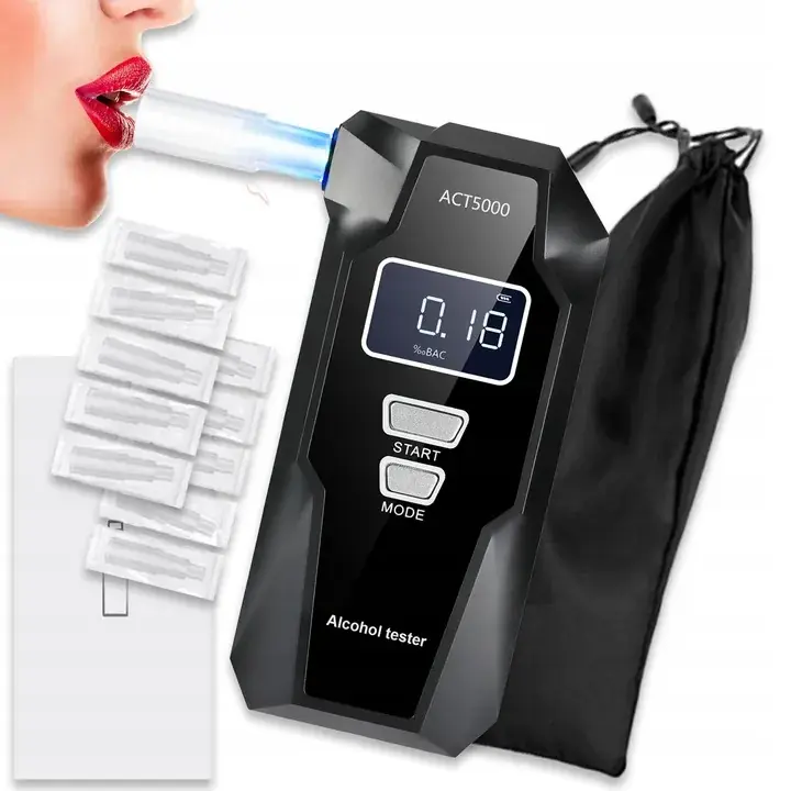 JAK ALKOMAT POLICYJNY PREZYCYJNY ALKOMAT OSOBISTY + USTNIKI + ETUI Oferta