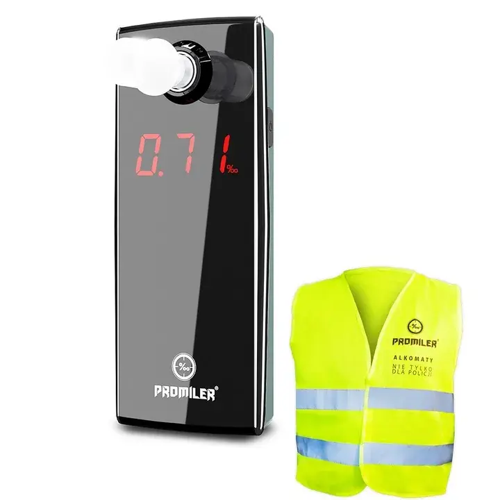 Alkomat PROMILER AL 5500 darmowy serwis 12 m-cy + kamizelka Oferta limitowana