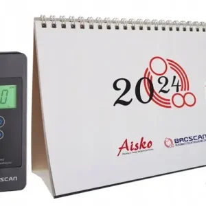 Alkomat BACSCAN F60 PRO + pokrowiec + ustniki 25 + prezent Premium