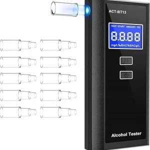 Promocja ALKOMAT PÓŁPRZEWODNIKOWY PROFESJONALNY ETUI 10 USTNIKÓW DOKŁ. JAK POLICYJNY