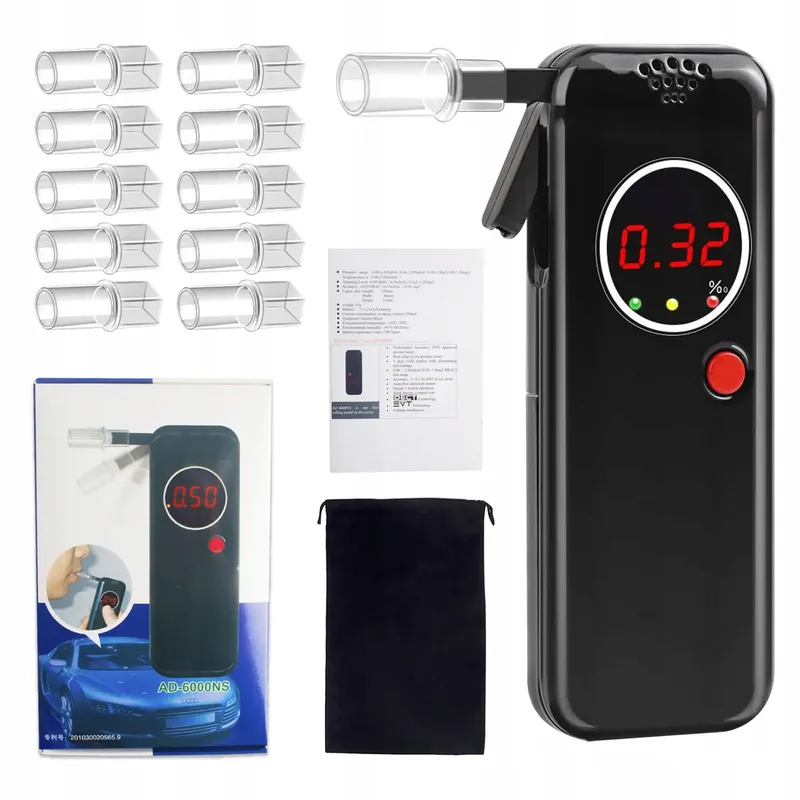 Alkomat Z Ustnikami Zestaw Bezpieczna płatność