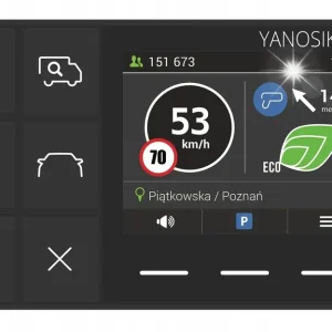 Autentyczny Yanosik GTR + karta SIM + abonament 12 miesięcy antyradar
