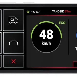 Ekspresowa dostawa 2 x Yanosik GTm Legalny antyradar dotykowy LCD GPS