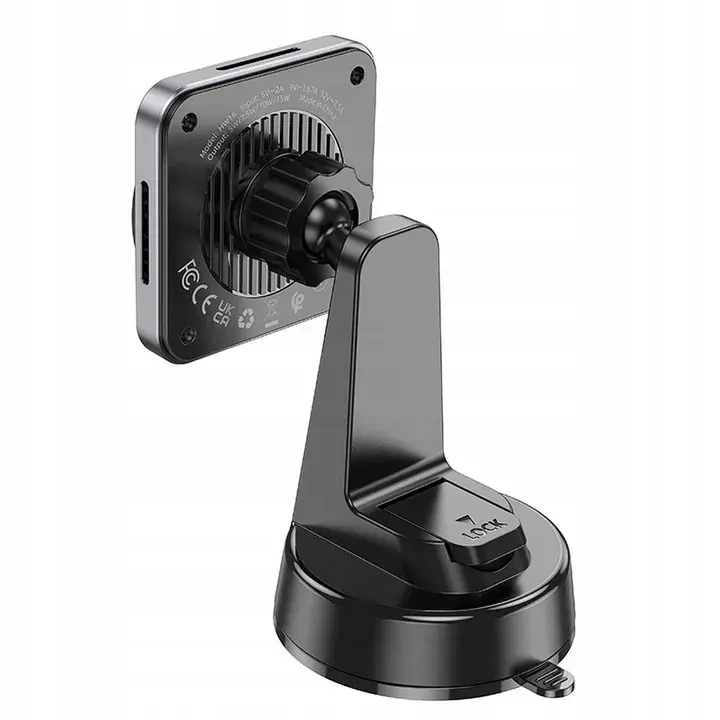 Bezpieczna płatność HOCO uchwyt samochodowy magnetyczny HW16 Speed ładowanie indukcyjne kokpit