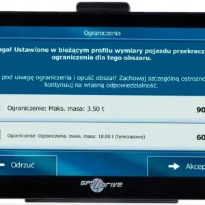 Nawigacja na CIĘŻARÓWKĘ GPS4DRIVE 798 PRO Android iGO Primo Truck TIR BUS Oferta limitowana