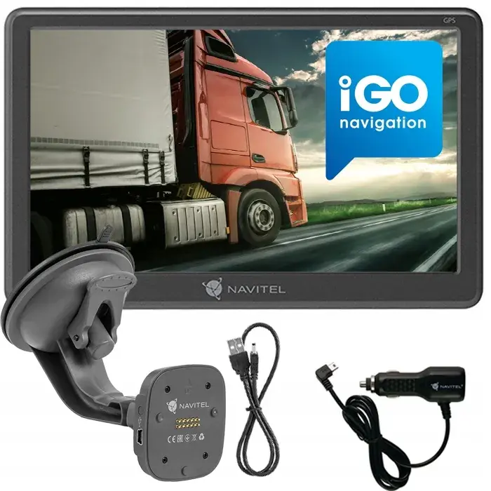 Oryginalny Nawigacja GPS samochodowa dla CIĘŻARÓWKI TIR iGO Primo Truck USB MAPY 2024