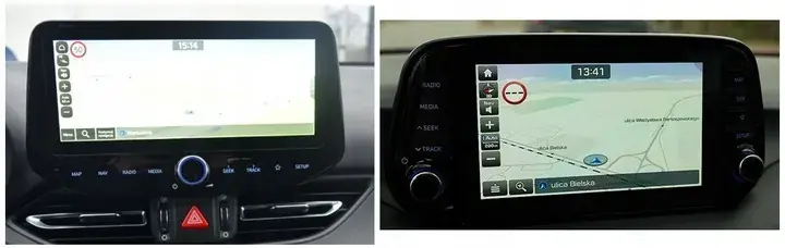 MAPA KARTA HYUNDAI GEN5 2024 EU i10 i20 i30 KONA TUCSON Elantra SANTA FE Oryginalny