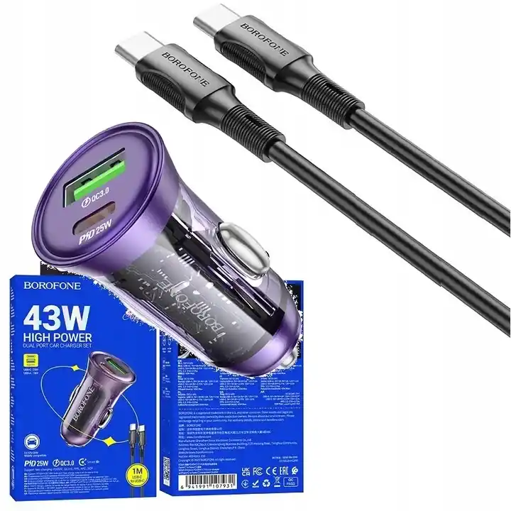 Szybka ładowarka Typ Typu C 43W Samsung S20 S21 S22 S23 S24 FE Plus Ultra Najlepsza cena