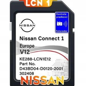 Nissan Qashqai Juke X-Trail 2023 Nawigacja Karta SD Najlepsza cena