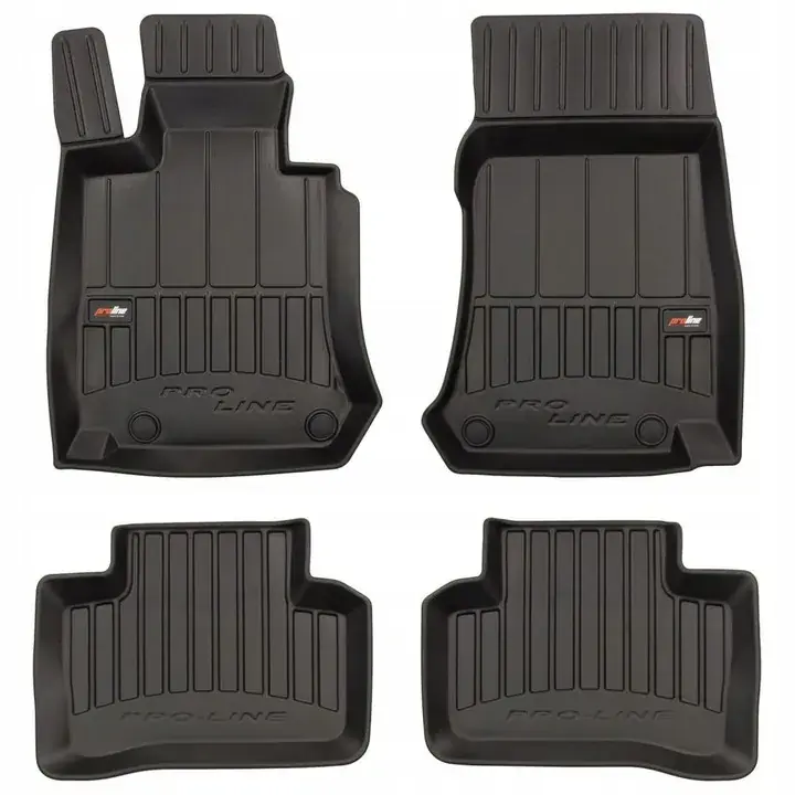 Autentyczny MERCEDES GLC X253 2015-2023 DYWANIKI GUMOWE KORYTKA 3D