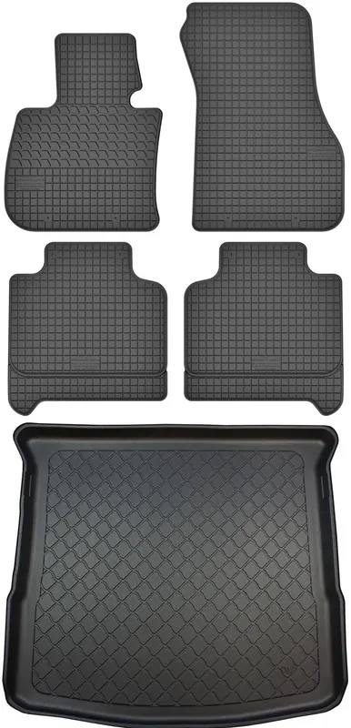 Nowość BMW 2 F46 Gran Tourer 2015- Dywaniki + mata