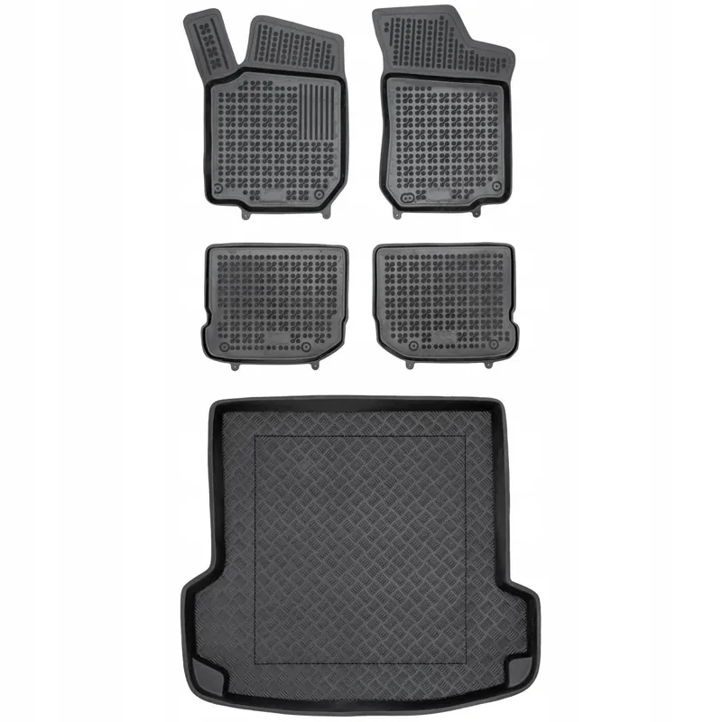 Rabat Zestaw dywaniki i mata korytka Skoda Octavia I 1997-2004 Kombi + Stopery