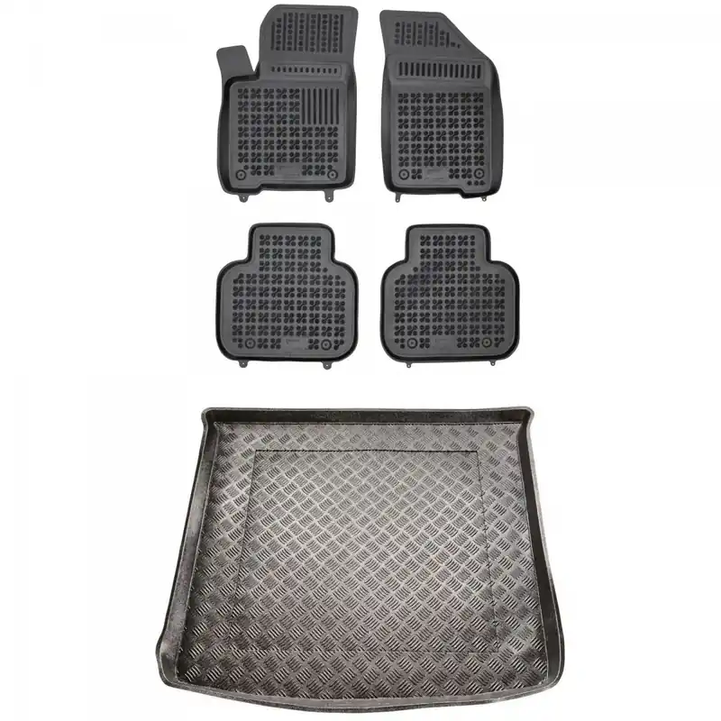 Darmowa dostawa Zestaw dywaniki i mata korytka Fiat Freemont 2011-2016 + Stopery