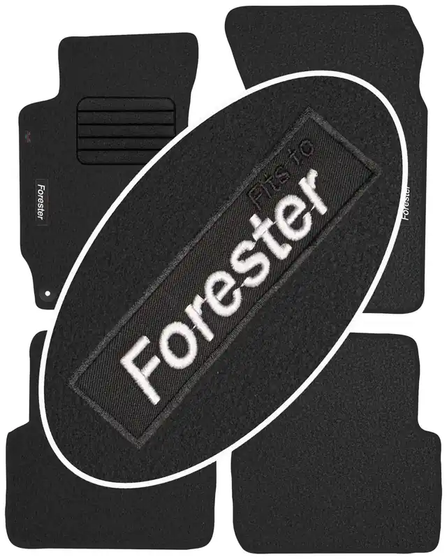 Premium Subaru Forester II 2002-2008 Welurowe do auta