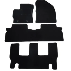 Wysoka jakość Toyota COROLLA VERSO 7os dywaniki welurowe stopery