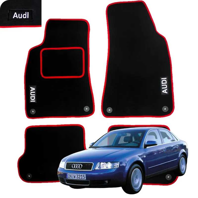 Audi A4 B6/B7 Dywaniki WELUROWE do auta HAFT 2000–2008 R Bezpieczna płatność