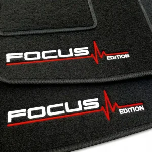 DYWANIKI WELUROWE FORD FOCUS MK3 (2010 - 2018) + HAFT Rabat