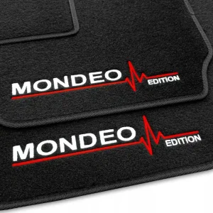 DYWANIKI WELUROWE FORD MONDEO MK5 (2014 - ...) + HAFT Popularny