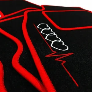 DYWANIKI WELUROWE DO AUDI A3 8V (2012-2020) CZARNE + 4x HAFT Oferta