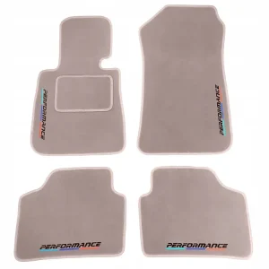 DYWANIKI BEŻOWE DO BMW 5 E60 (2003 - 2010) + HAFT Promocja