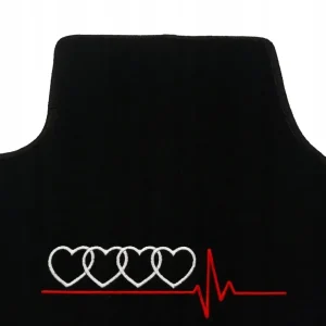 DYWANIKI WELUROWE AUDI A4 B5 STOPERY + 4x HAFT Niska cena