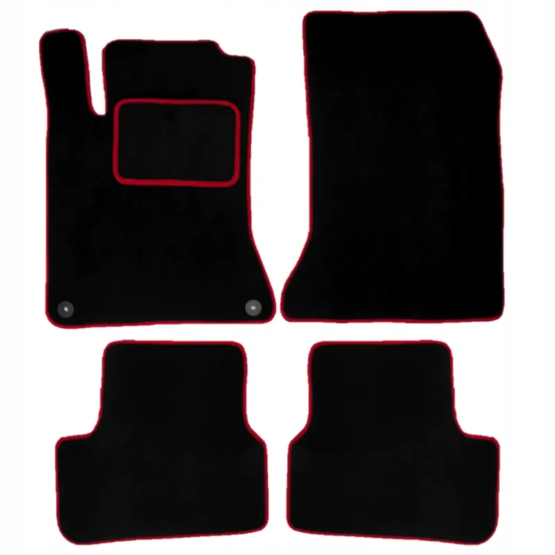 Wyprzedaż dywaniki welurowe Mercedes CLA C117 MATY DO AUTA CLA C117 WYCIERACZKI R