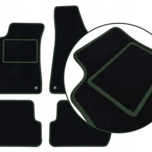 Zwrot pieniędzy CZARNE DYWANIKI AUDI A1 II (2018-...) CIEMNOZIELONA PRZĘDZA | ST