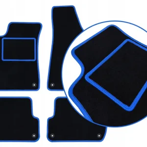 Zwrot pieniędzy CZARNE DYWANIKI AUDI A4 B9 (2015-...) NIEBIESKA PRZĘDZA | ST
