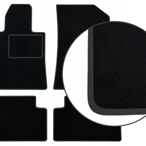 Bezpieczna płatność CZARNE DYWANIKI PEUGEOT 1007 (2004-2009) GRAFITOWA LAMÓWKA