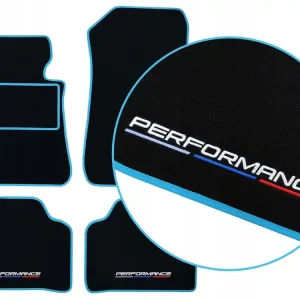DYWANIKI WELUROWE BMW Z4 E85 (2002-2009) - BŁĘKITNE + 4x HAFT Kup teraz
