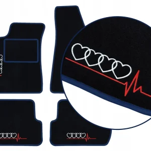 DYWANIKI SAMOCHODOWE AUDI 80 B3 (1986-1991) 4 HAFTY, GRANATOWE Kup teraz