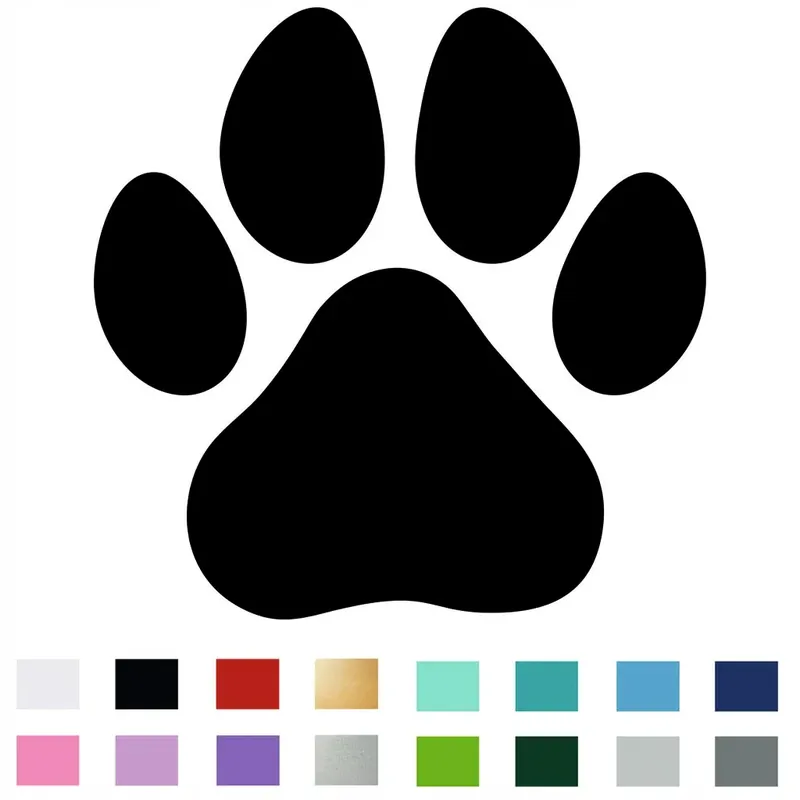 Naklejka na auto samochód rysę odprysk ŁAPA ŁAPKA ŚLAD 25 x 25 cm Niska cena