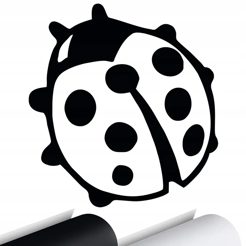 NAKLEJKA na auto BIEDRONKA LADYBUG ANIMAL 14x15 Szybka dostawa