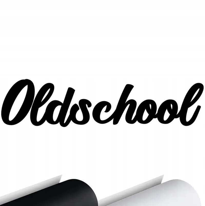 Szybka dostawa NAKLEJKA na samochód OLDSCHOOL stara szkoła 16x4