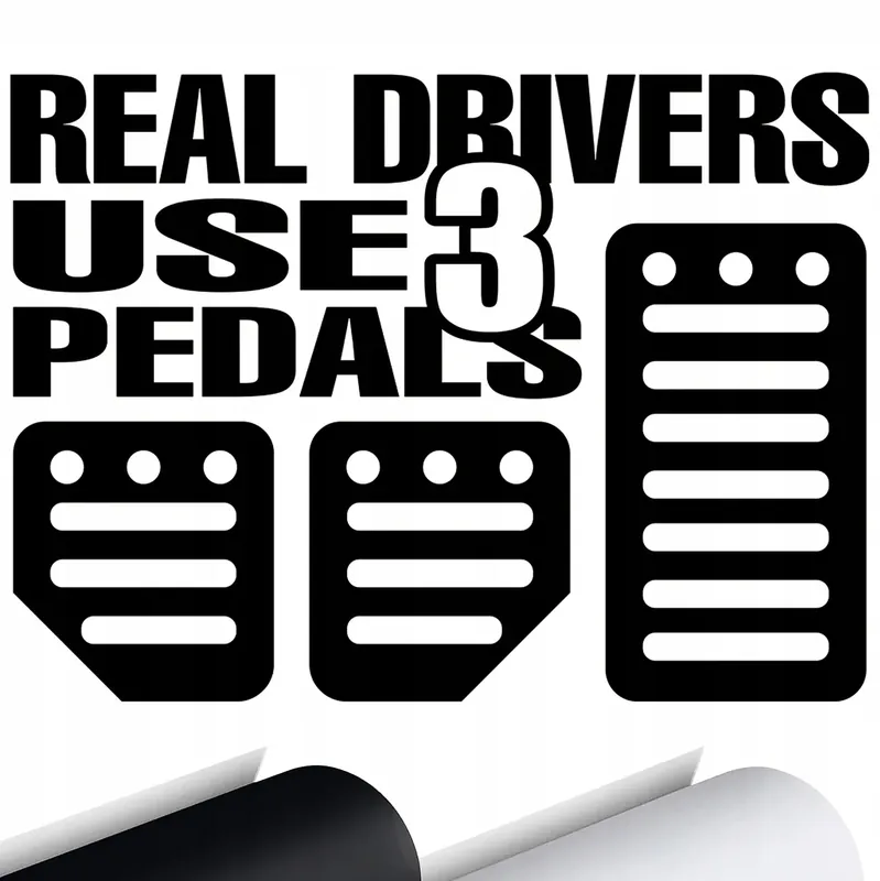 Promocja NAKLEJKA na auto PRAWDZIWY KIEROWCA DRIVER 12x16