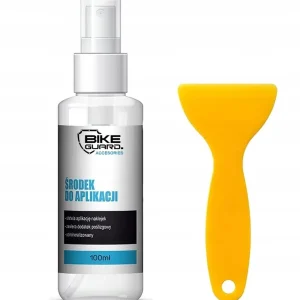 Premium Zestaw do aplikacji Folii Naklejek Ochronnych na rowery RAKLA + PŁYN