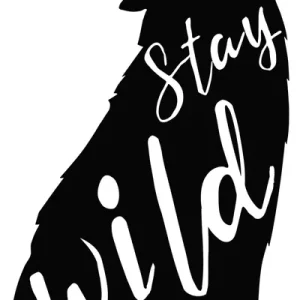 Tylko dziś Naklejki na samochód auto KAMPER WILK przyczepę kempingową 140 cm