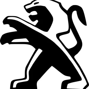 Naklejka na samochód auto, szybę lakier, tuning Peugeot 20cm Bezpieczna płatność