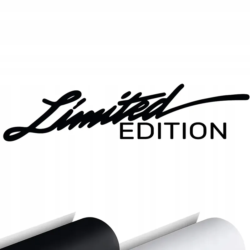 Najlepsza cena NAKLEJKA na samochód auto NAPIS: LIMITED EDITION Edycja Limitowana 17x4cm