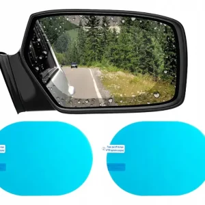 Bezpieczna płatność Folia naklejka ANTI-FOG na lusterko 135x95mm, 2szt