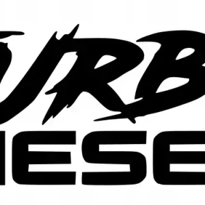Naklejka na samochód auto, szybę lakier, tuning turbo diesel 30cm Wysoka jakość