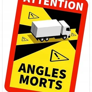 Popularny KodDB:89979 NAKLEJKA ANGLES MORTS H0O48 TIR UV