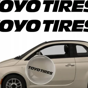 Naklejka na samochód auto, szybę lakier, tuning Toyo tires 15cm Oferta limitowana
