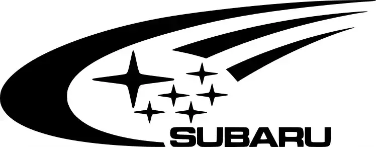 Ekspresowa dostawa Naklejka na samochód auto, szybę lakier, tuning Subaru logo 15cm