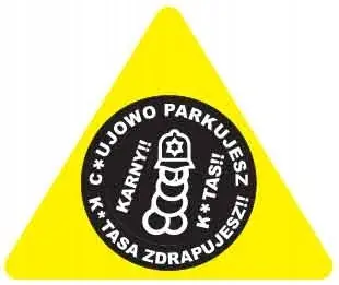 Autentyczny KARNE NAKLEJKI etykiety karny k-tas 100szt XL KK41